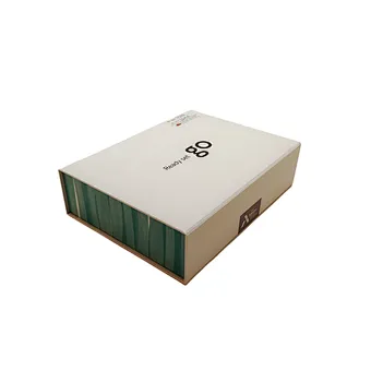 Customized 150g Copper Paper Luxury Magnetic Rigid Paper Box with Division
